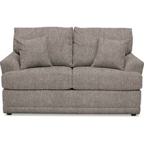 berkeley gray loveseat   