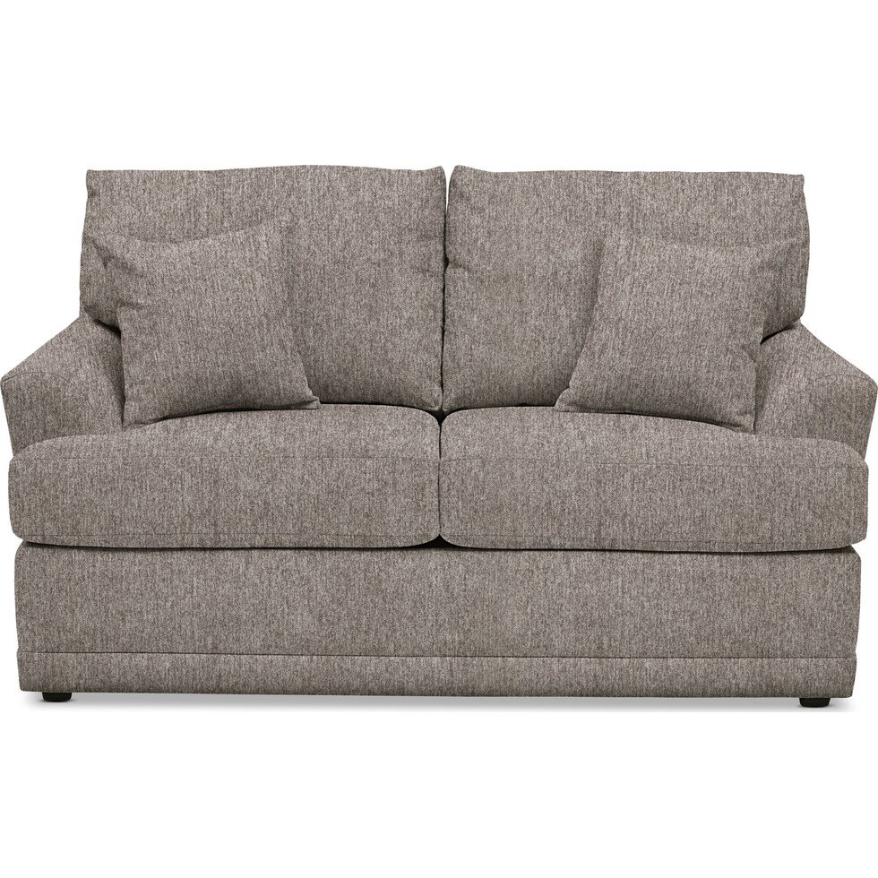 berkeley gray loveseat   