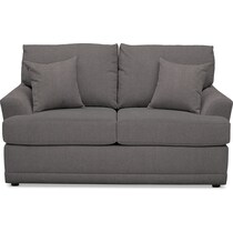 berkeley gray loveseat   