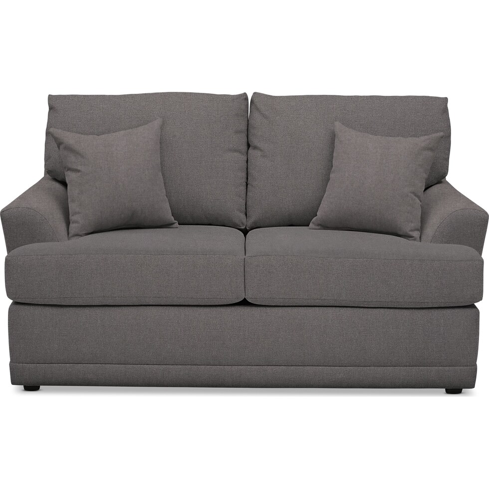 berkeley gray loveseat   