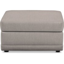berkeley gray ottoman   
