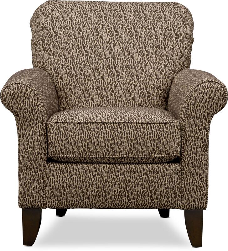 Kingston Patterned Accent Chair Value City Furniture