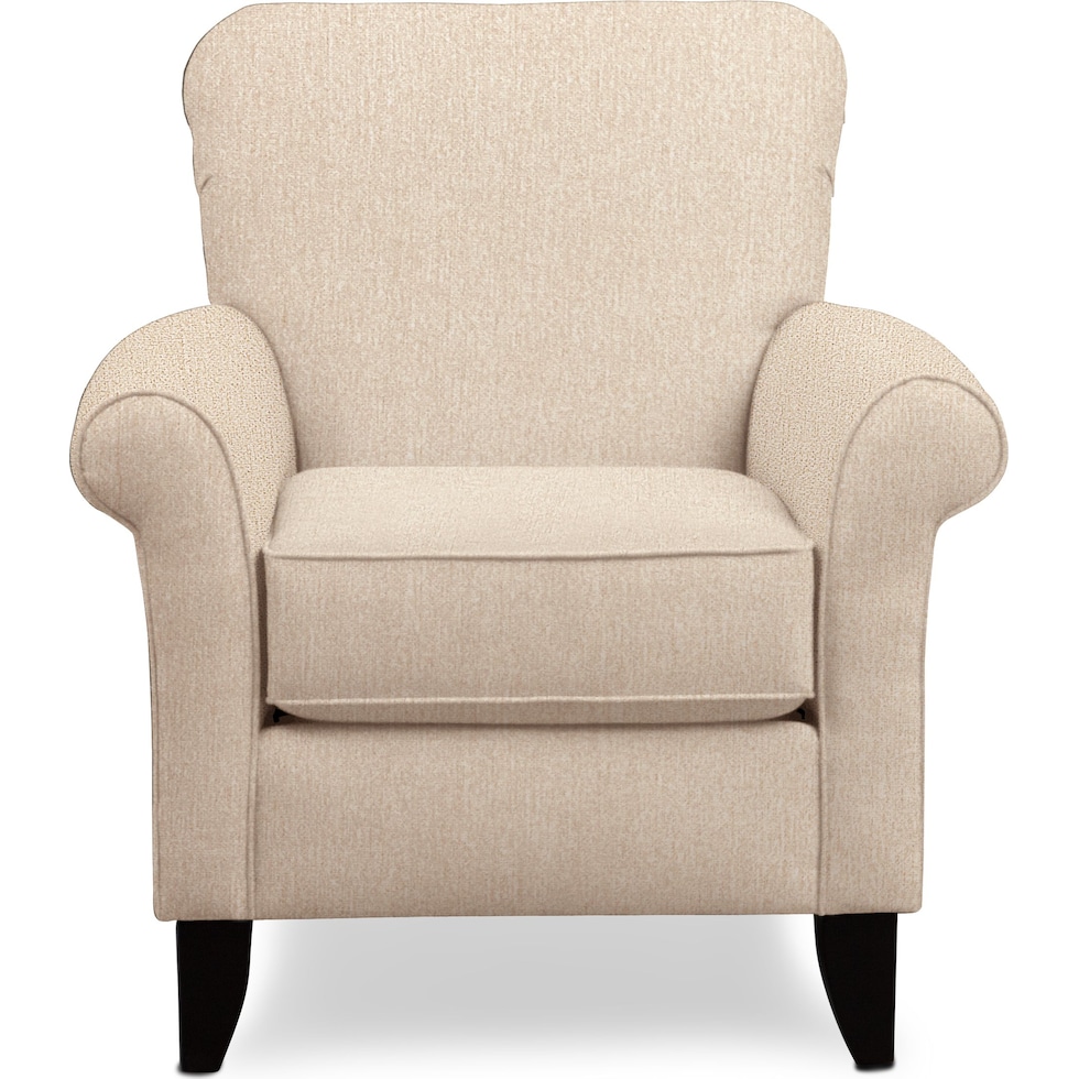 berkeley light brown accent chair   