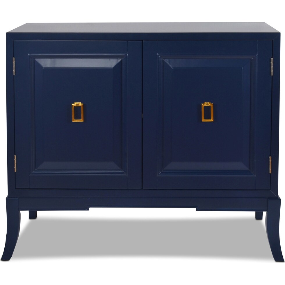 berkley blue accent chest   