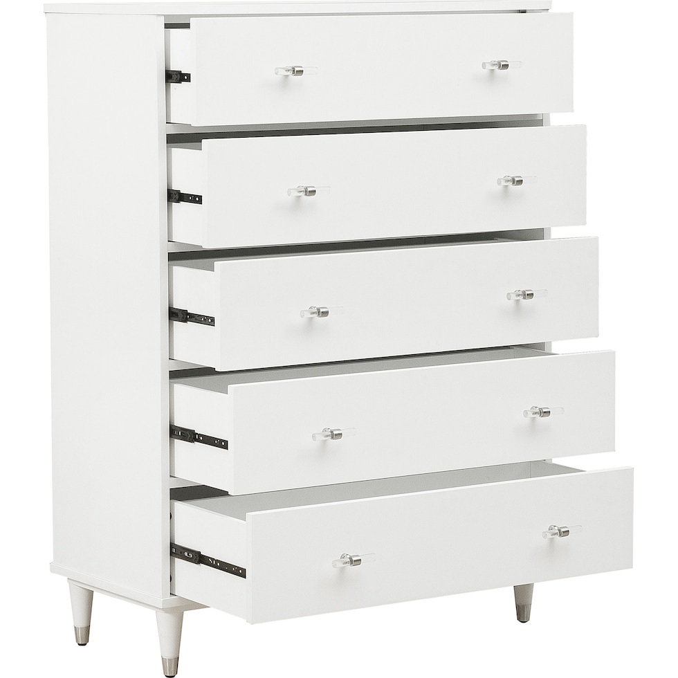 berlynn white chest   