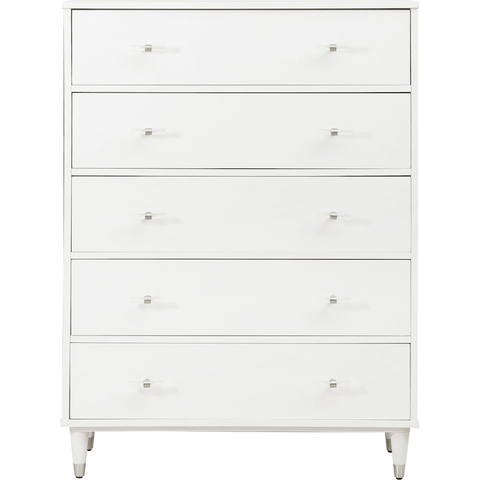 berlynn white chest   
