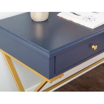 bertram blue desk   