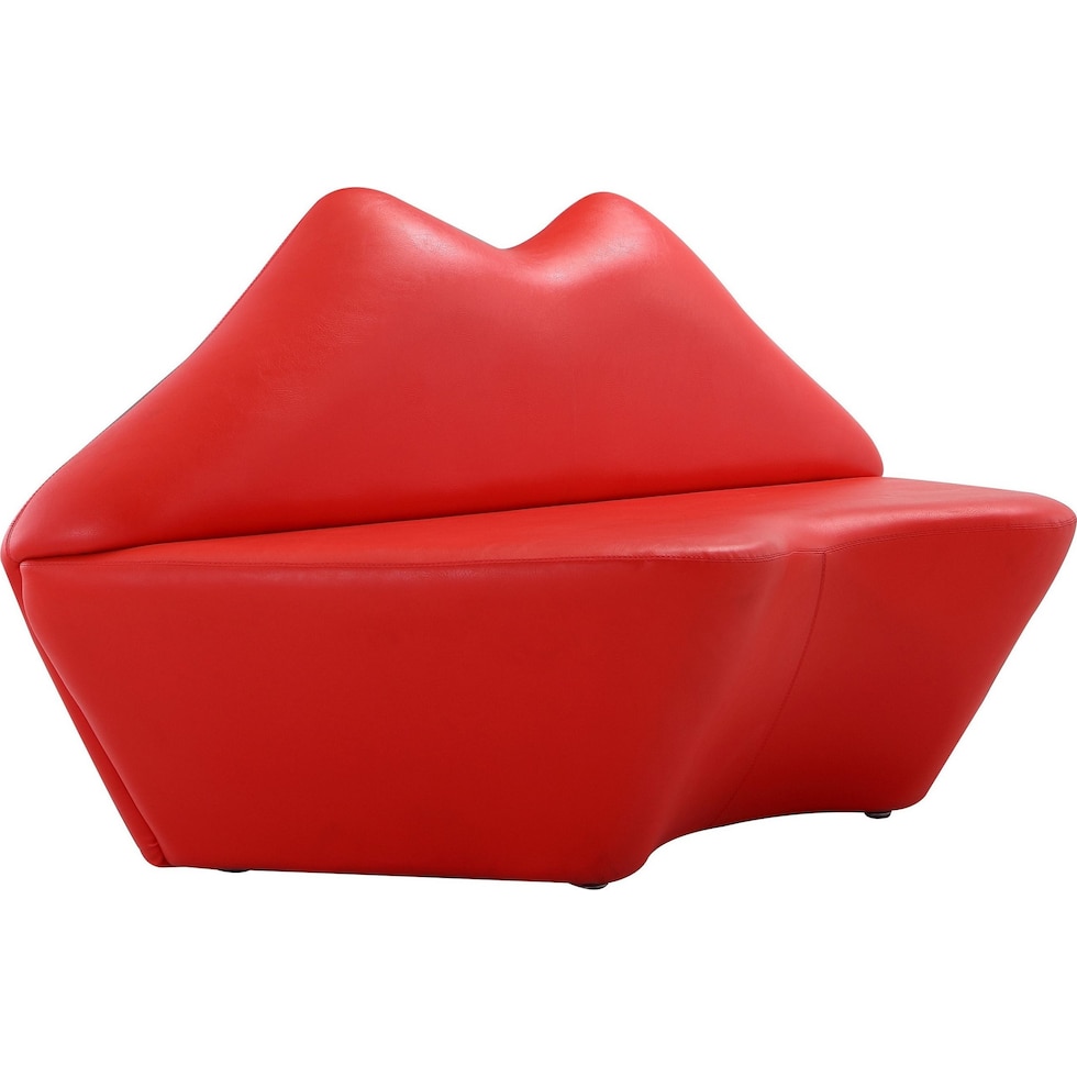 beso red loveseat   