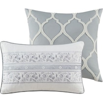 bethany gray queen bedding set   