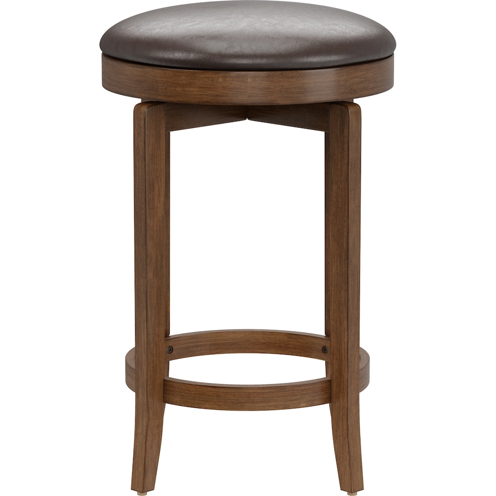 betley dark brown counter height stool   