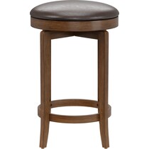 betley dark brown counter height stool   