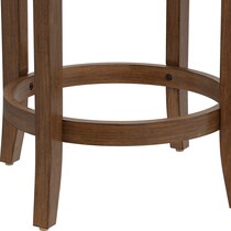 betley dark brown counter height stool   