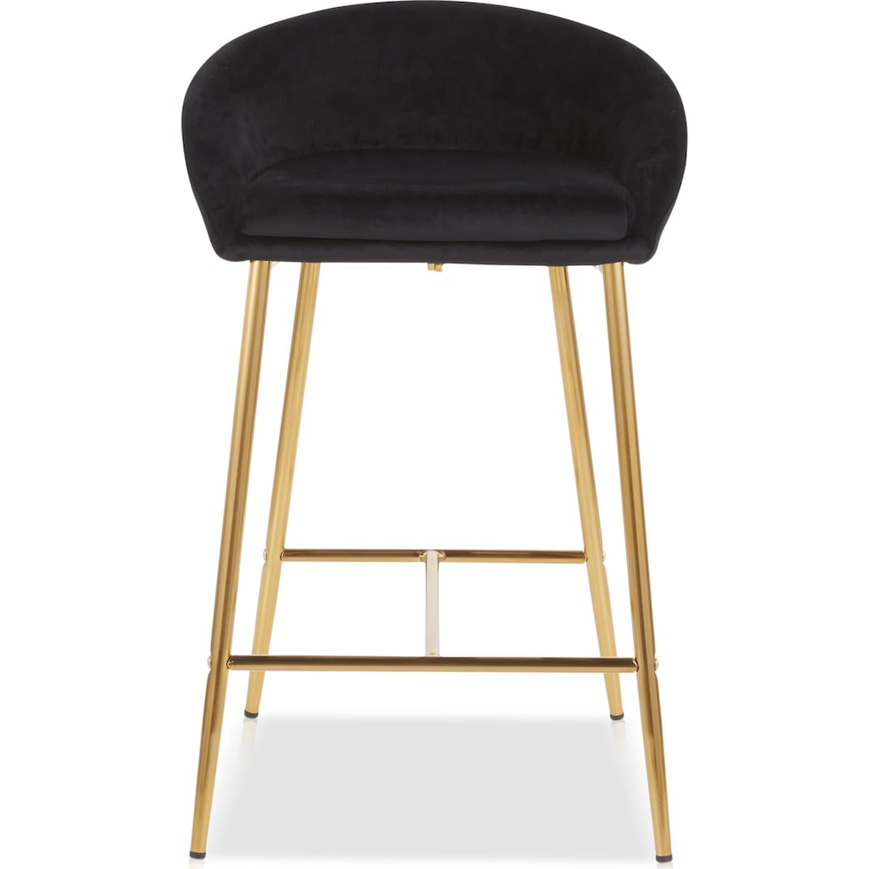 betsy black counter height stool   