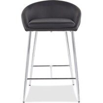 betsy black counter height stool   