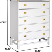 betta white chest   
