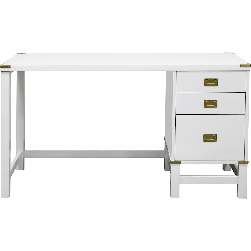 betta white desk   