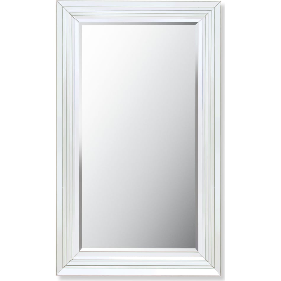 beveled glass floor mirror   