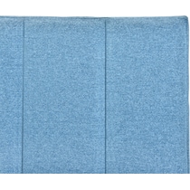 bevelyn blue queen headboard   