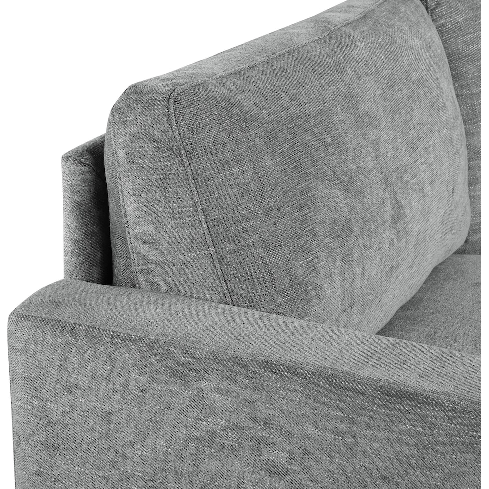 bevelyn gray accent chair   