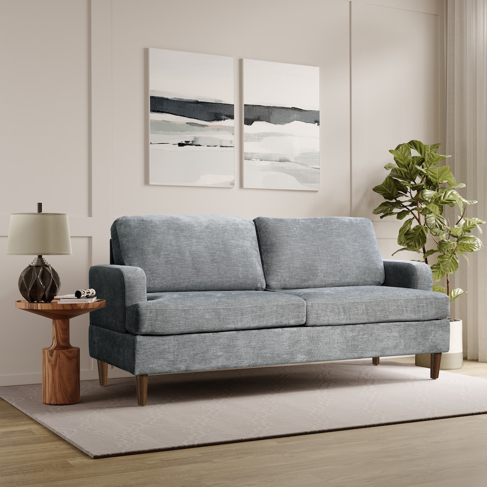 bevelyn gray sofa   