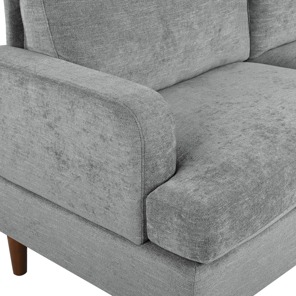 bevelyn gray sofa   