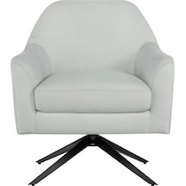 beverly gray accent chair   