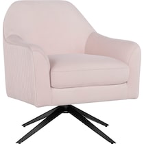 beverly pink accent chair   