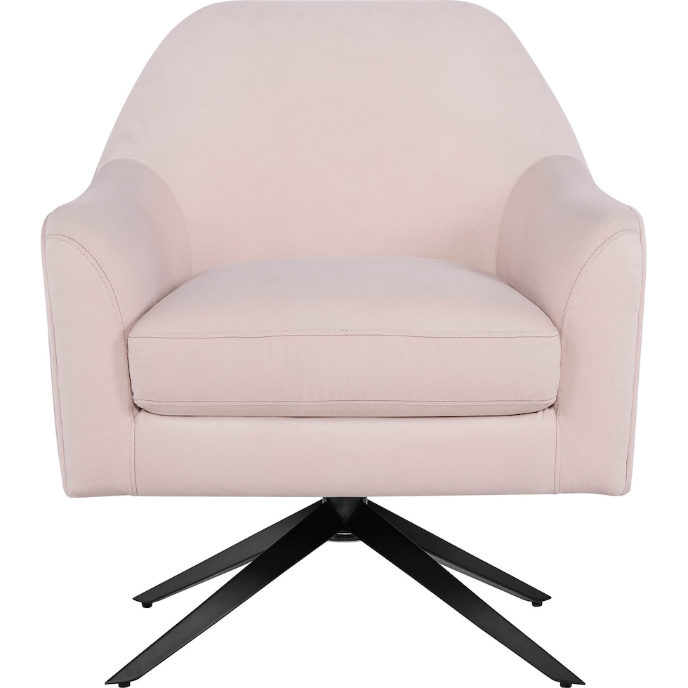 beverly pink accent chair   