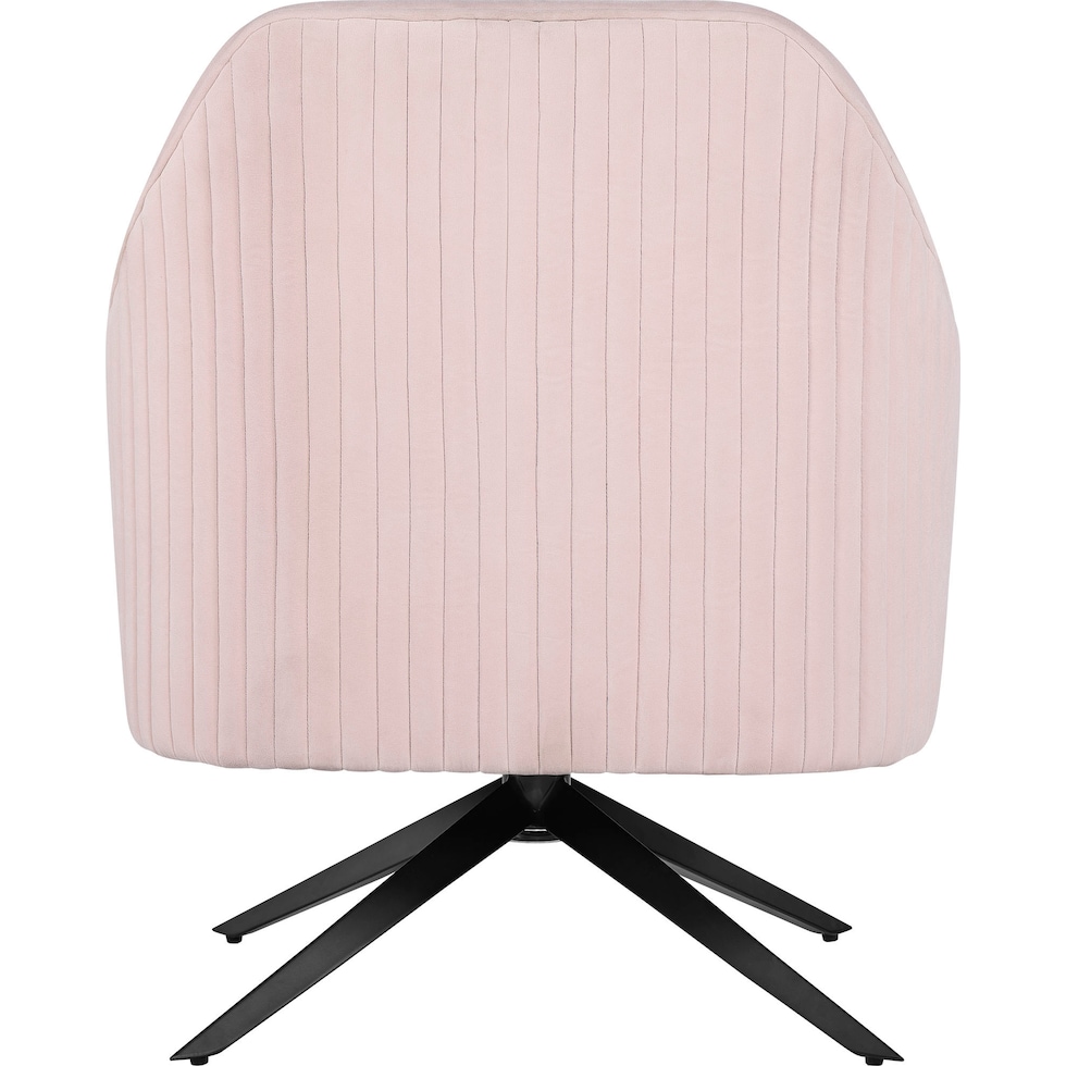 beverly pink accent chair   