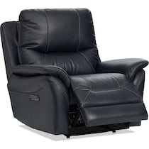 bexley blue recliner   