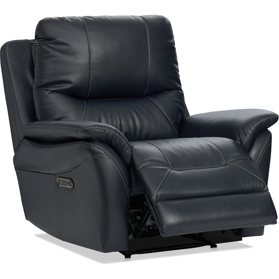 bexley blue recliner   