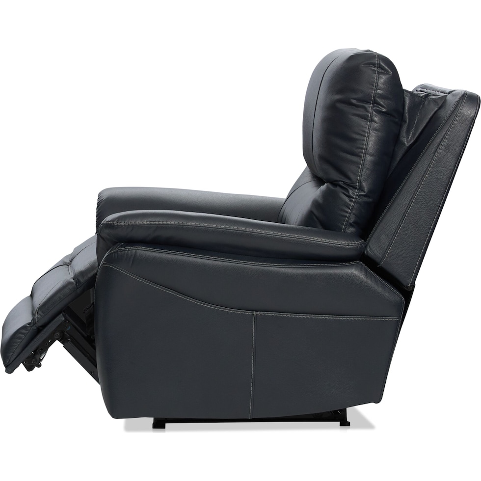 bexley blue recliner   