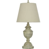 bhaskara gray table lamp   