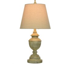 bhaskara gray table lamp   