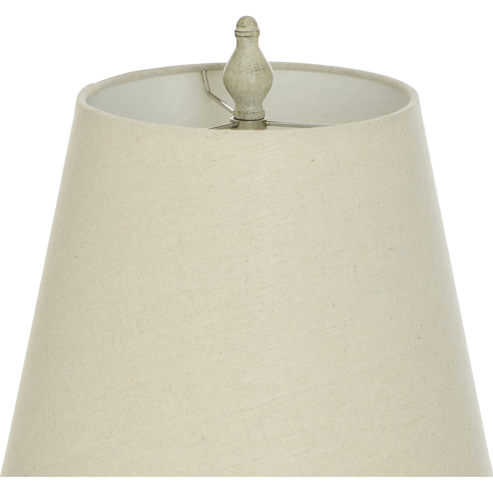 bhaskara gray table lamp   