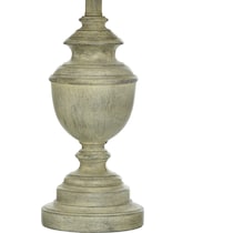 bhaskara gray table lamp   