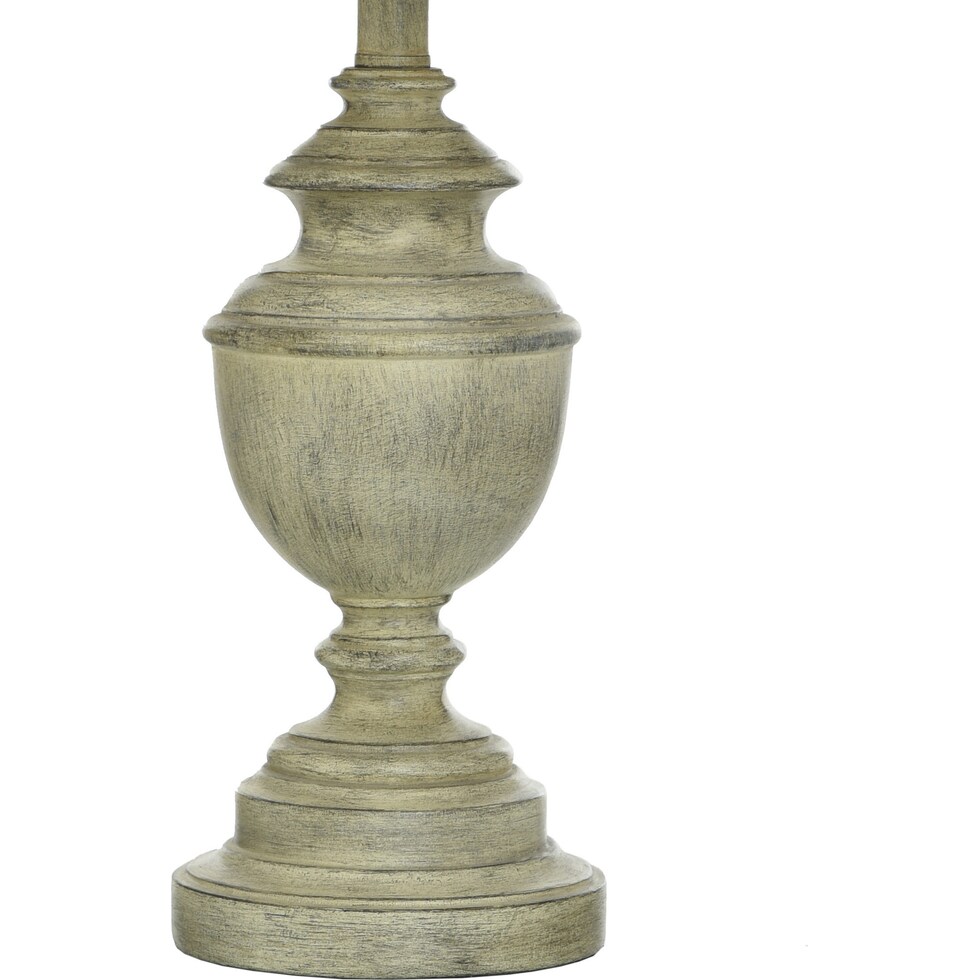bhaskara gray table lamp   