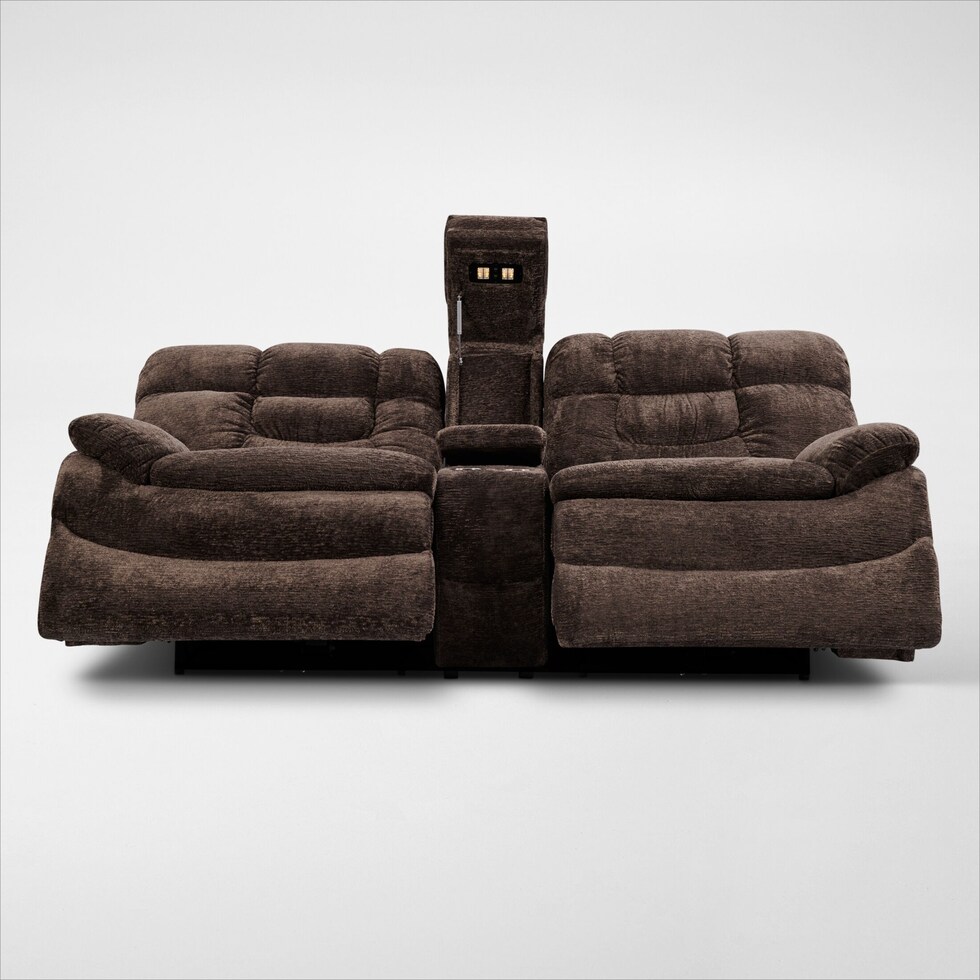 big softie dark brown loveseat web   