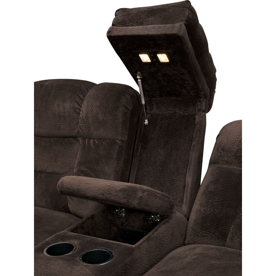 Big Softie 6-Piece Power Reclining Sectional with 3 Reclining Seats