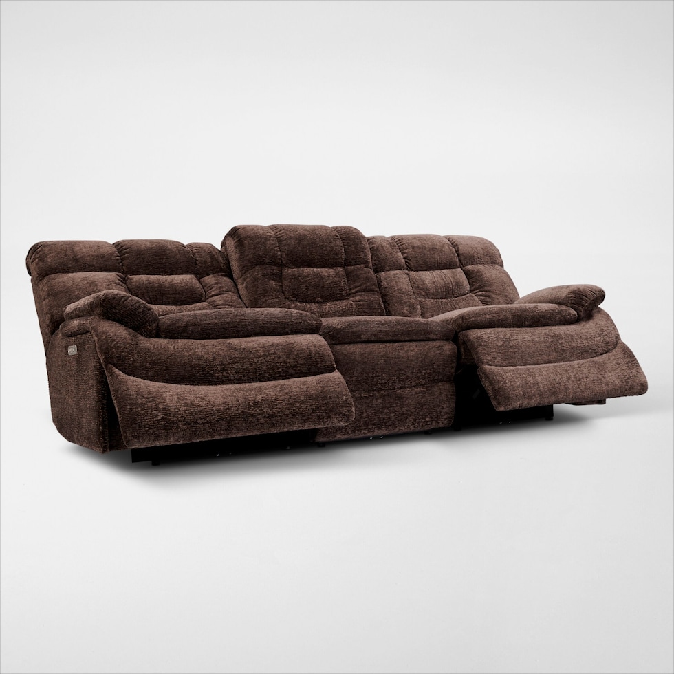 big softie dark brown sofa web   