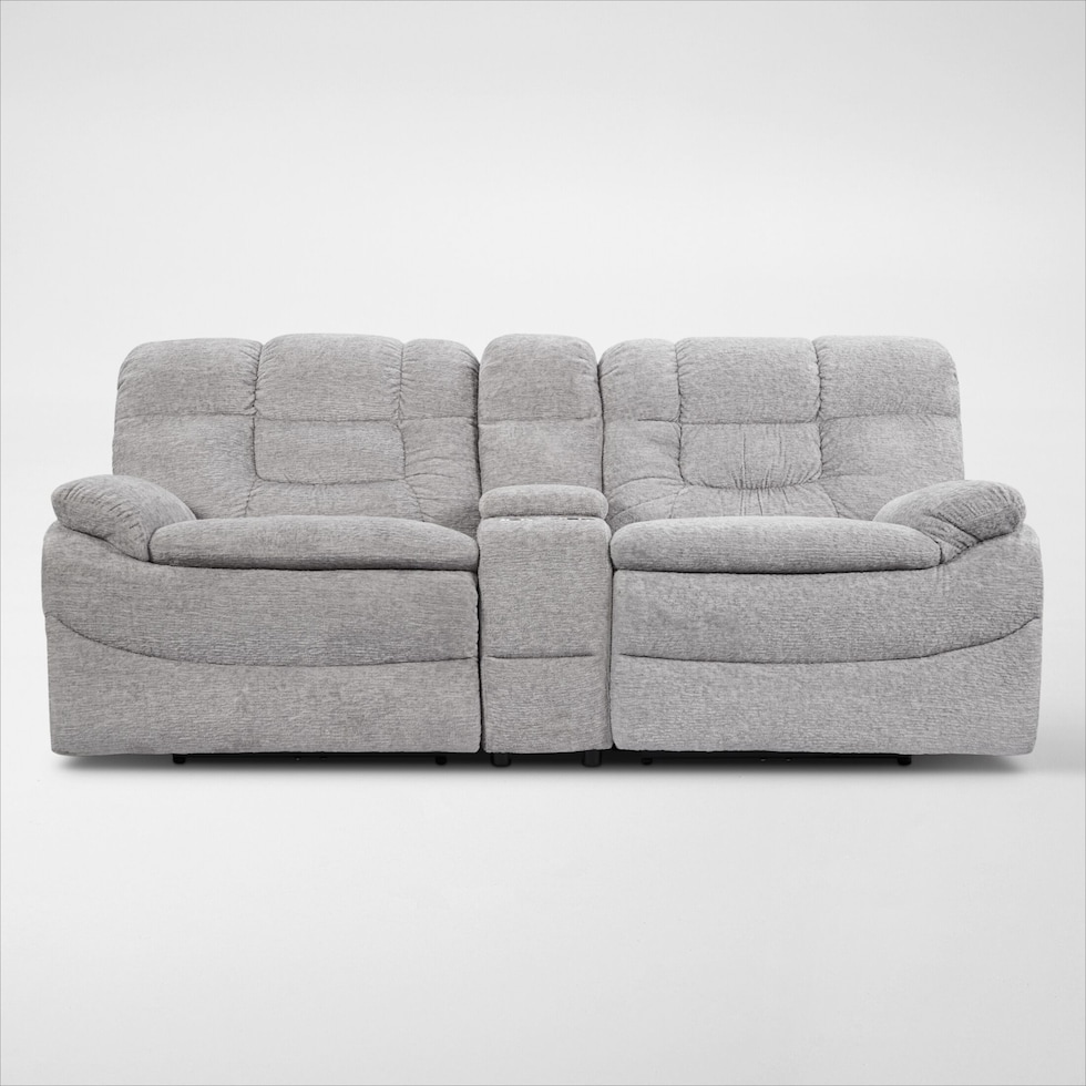 big softie gray loveseat web   