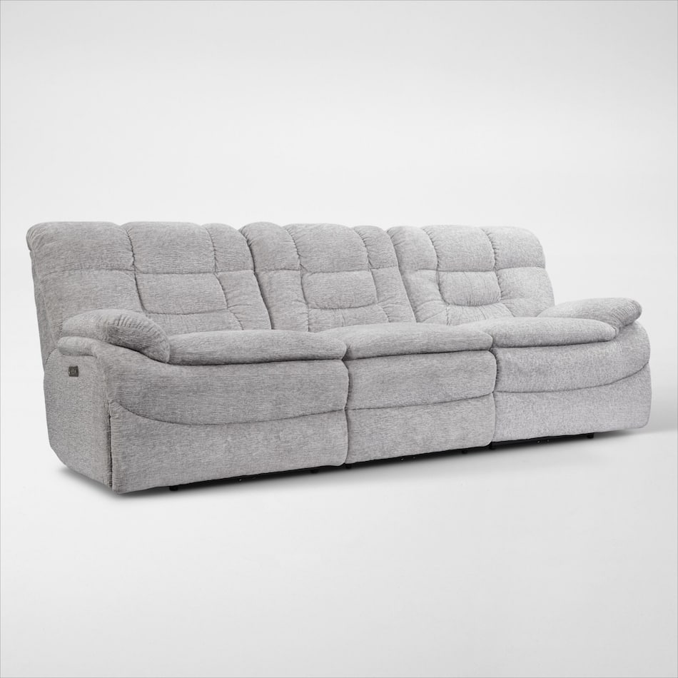 Big Softie 3Piece DualPower Reclining Sofa Value City Furniture