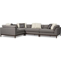 big sur gray  pc sectional   