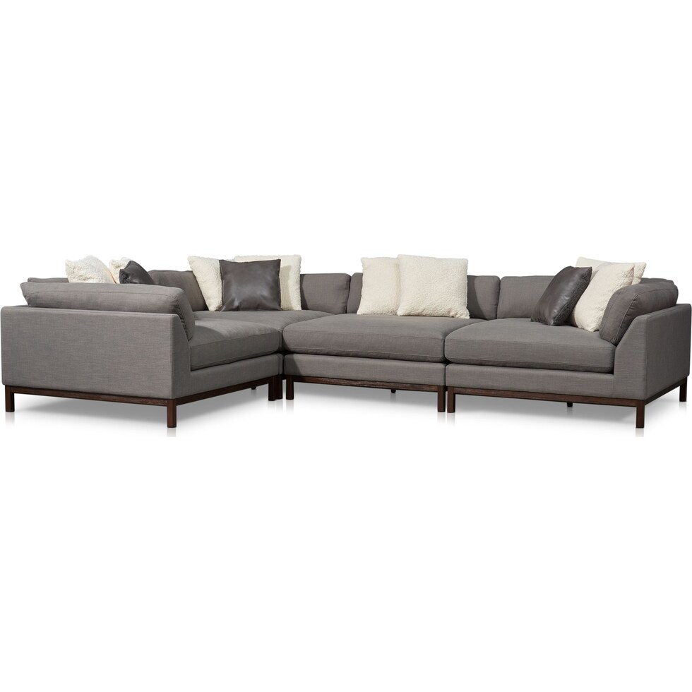 big sur gray  pc sectional   