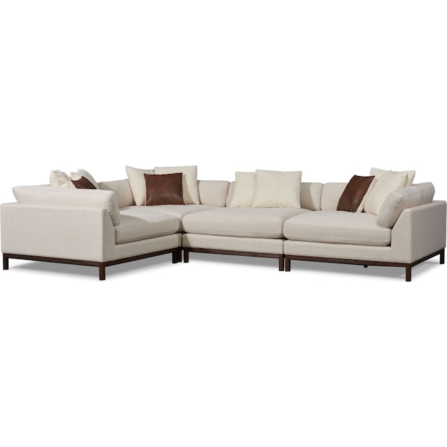 Living Room Furniture - Big Sur 4-Piece Sectional