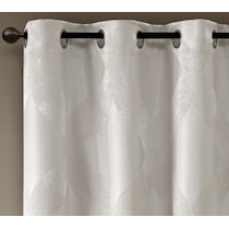 bingham white window panel   