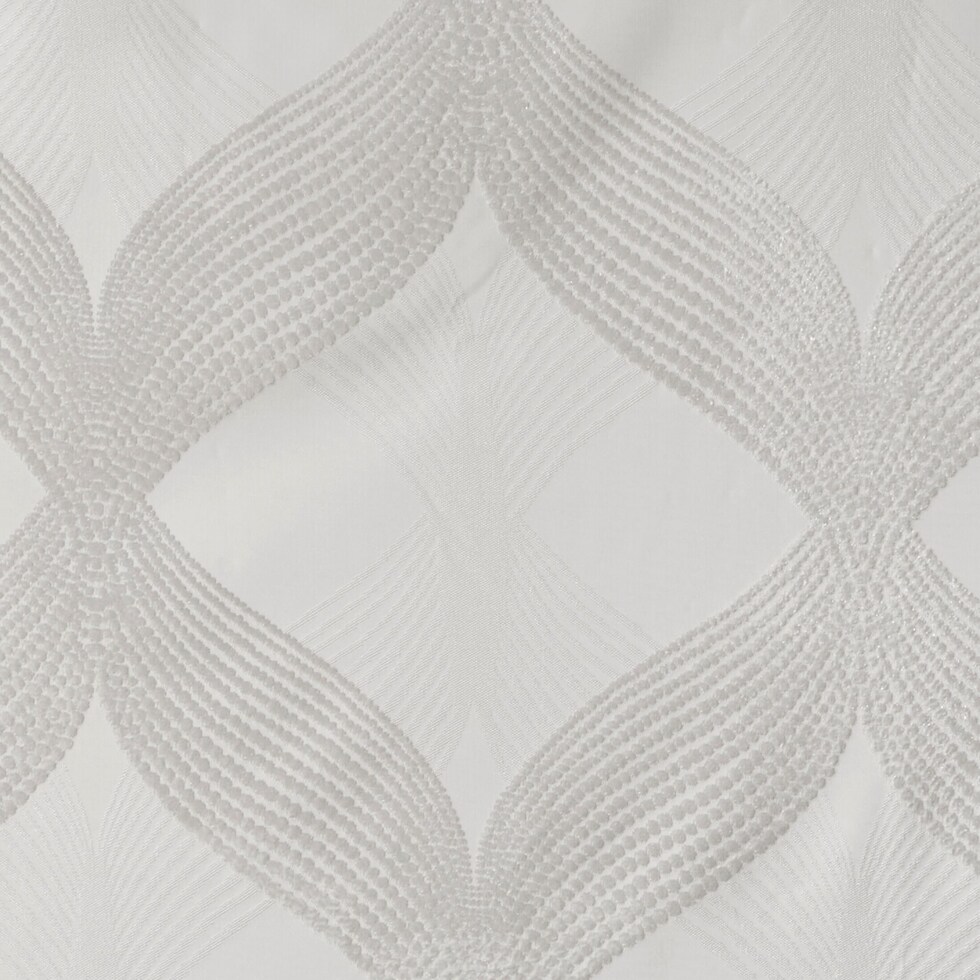 bingham white window panel   