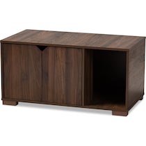 binx dark brown pet furniture   