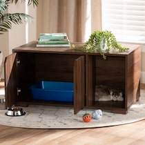 binx dark brown pet furniture   