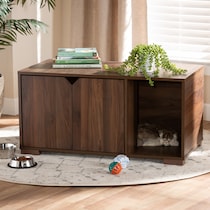 binx dark brown pet furniture   